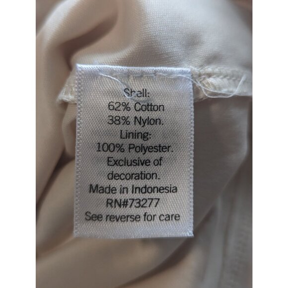 Lauren Conrad Off-white Crochet Cottagecore Boho Peasant Top Square Neckline szS - Picture 8 of 10